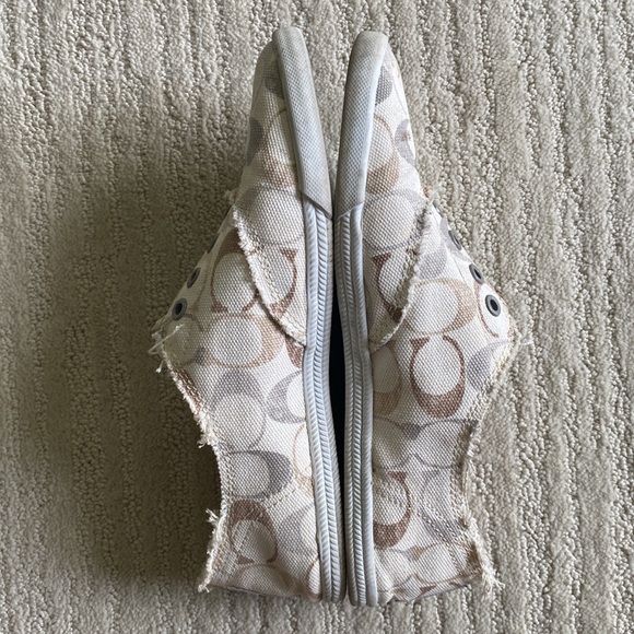 Coach Katie Slip On Signature Sneakers - Picture 8 of 11